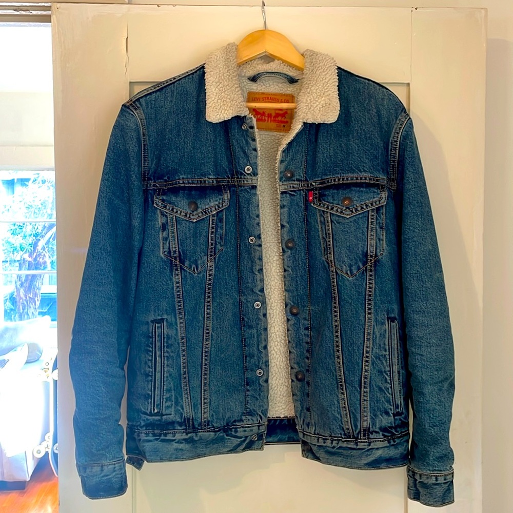 Levi’s Sherpa Lined Denim Jacket